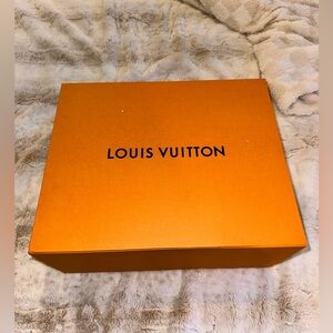 Authentic Large Louis Vuitton Magnetic Gift Box & Dust Bag